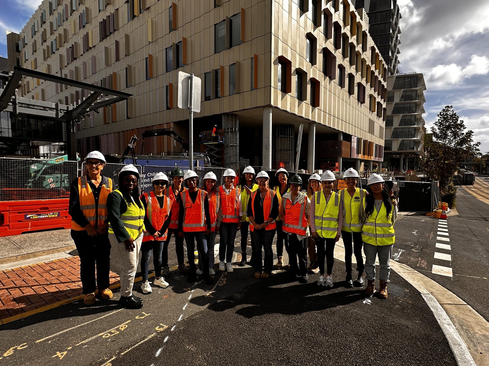 Women explore new career paths at Sydney Children’s Hospital construction site